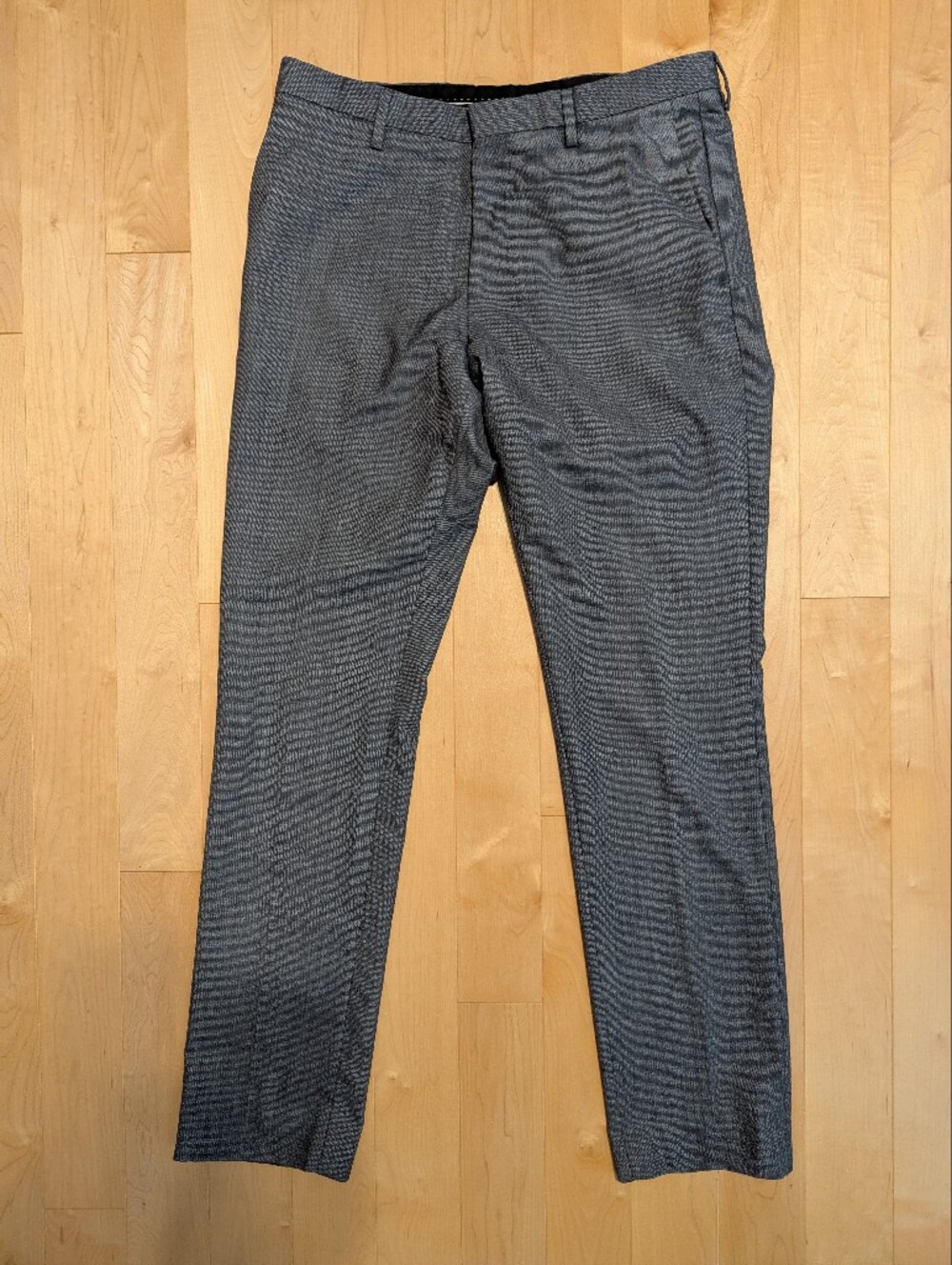 Tiger of Sweden Gray Light Wool Trousers